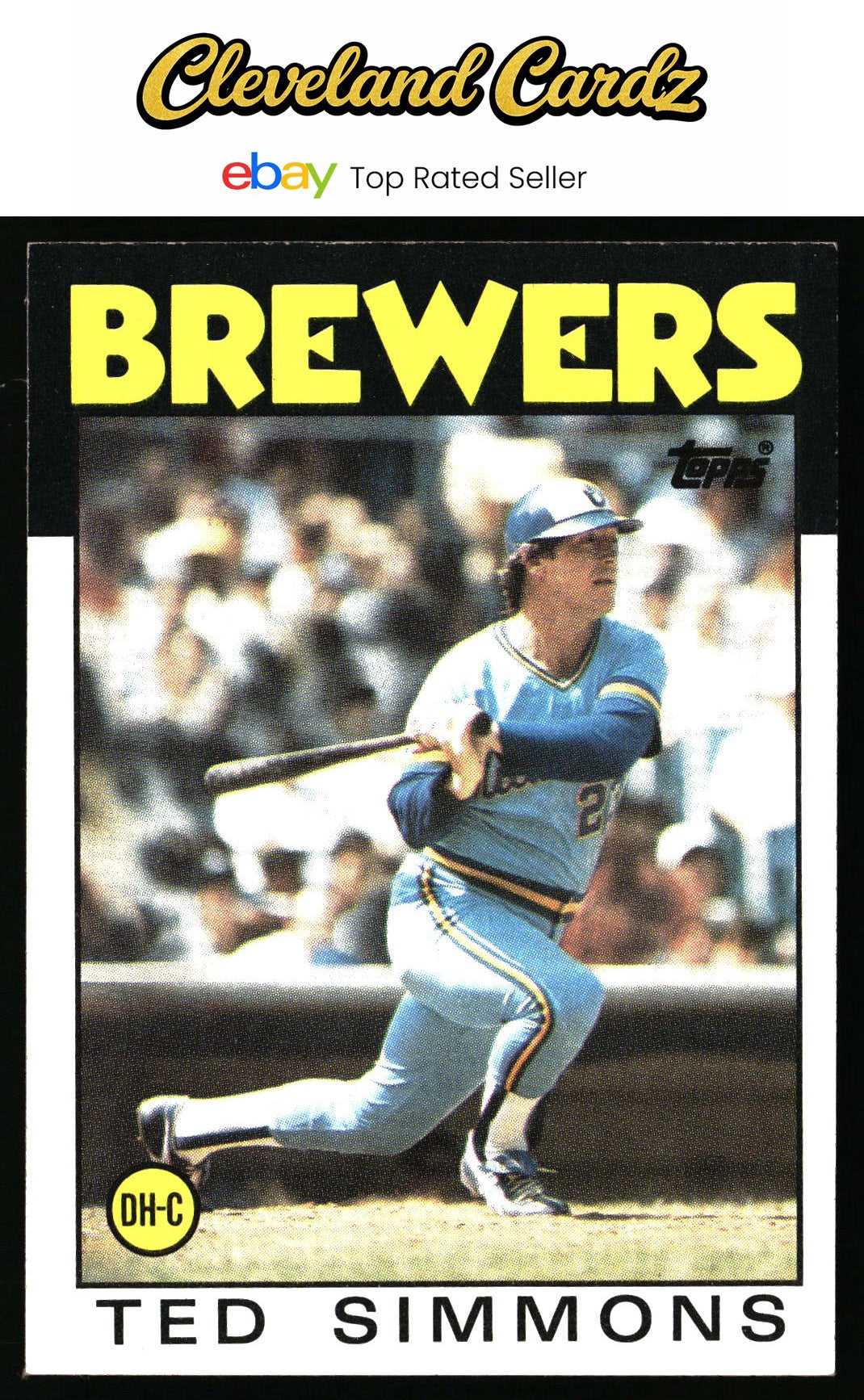 1986 Topps #237 Ted Simmons