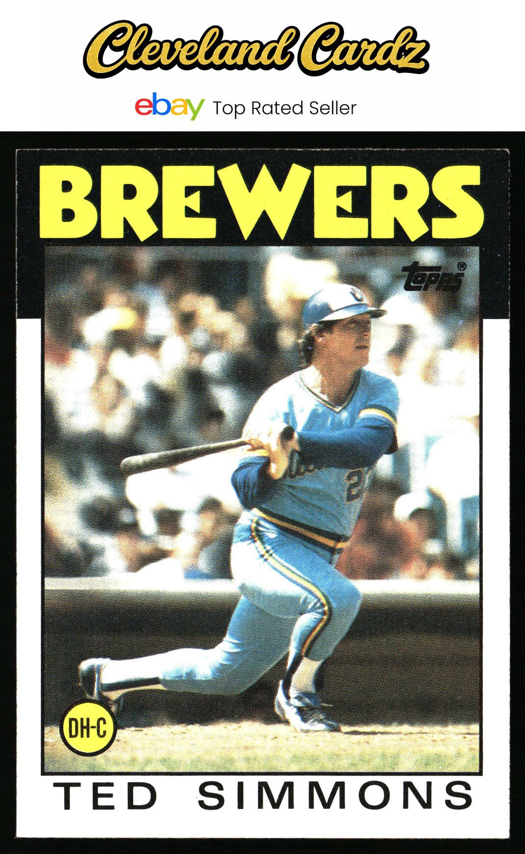 1986 Topps #237 Ted Simmons