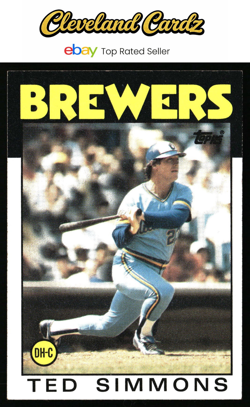 1986 Topps #237 Ted Simmons