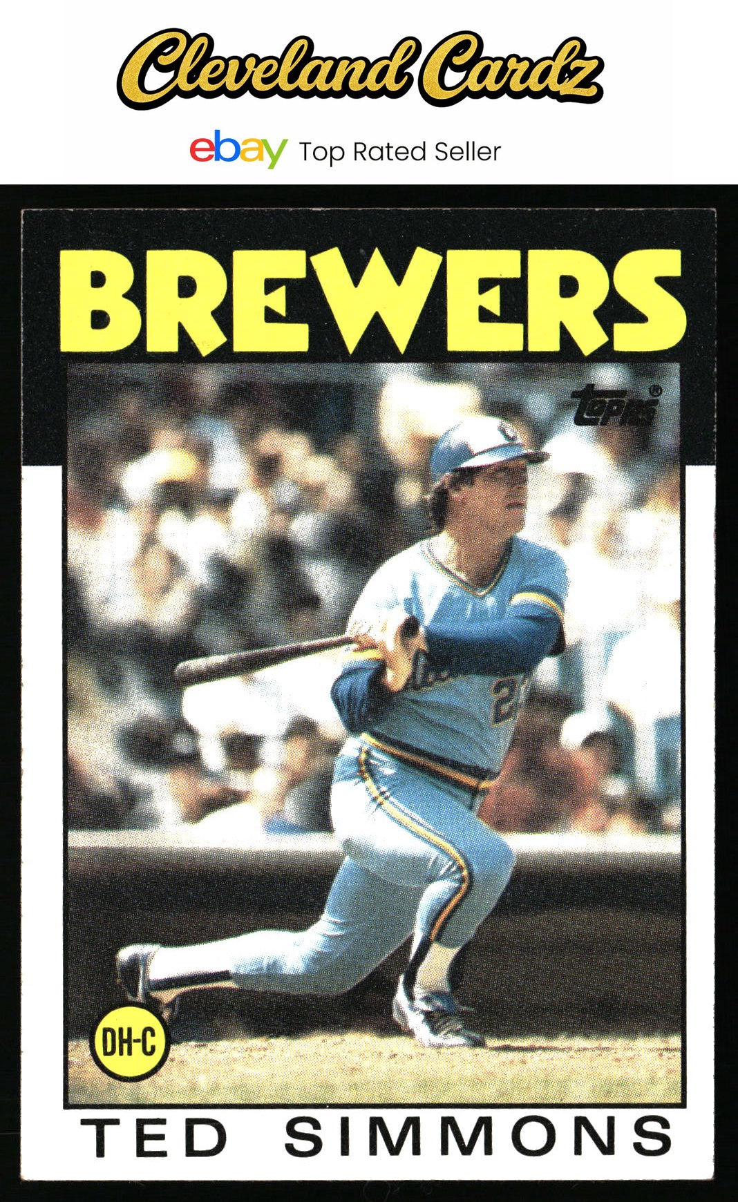 1986 Topps #237 Ted Simmons