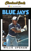 1986 Topps #745 Willie Upshaw