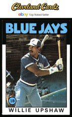 1986 Topps #745 Willie Upshaw