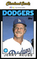 1986 Topps #577 Jerry Reuss