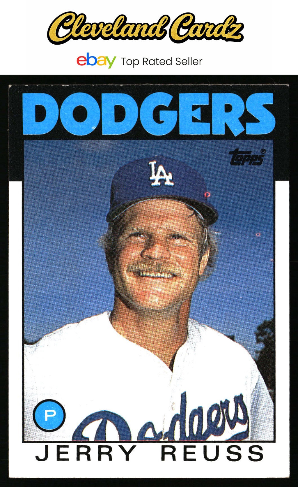 1986 Topps #577 Jerry Reuss