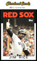 1986 Topps #320 Jim Rice