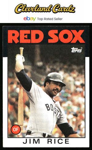 1986 Topps #320 Jim Rice