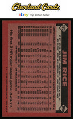 1986 Topps #320 Jim Rice