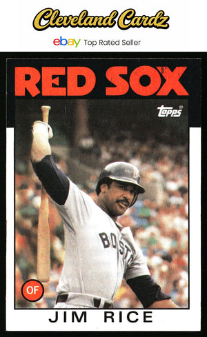 1986 Topps #320 Jim Rice