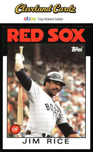 1986 Topps #320 Jim Rice