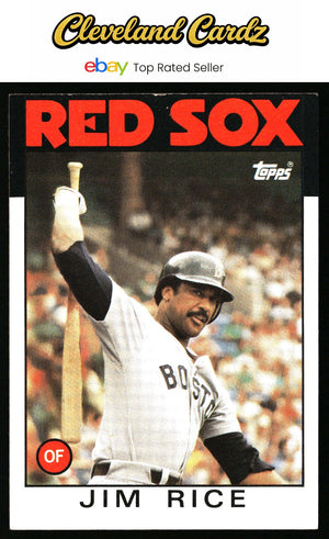 1986 Topps #320 Jim Rice