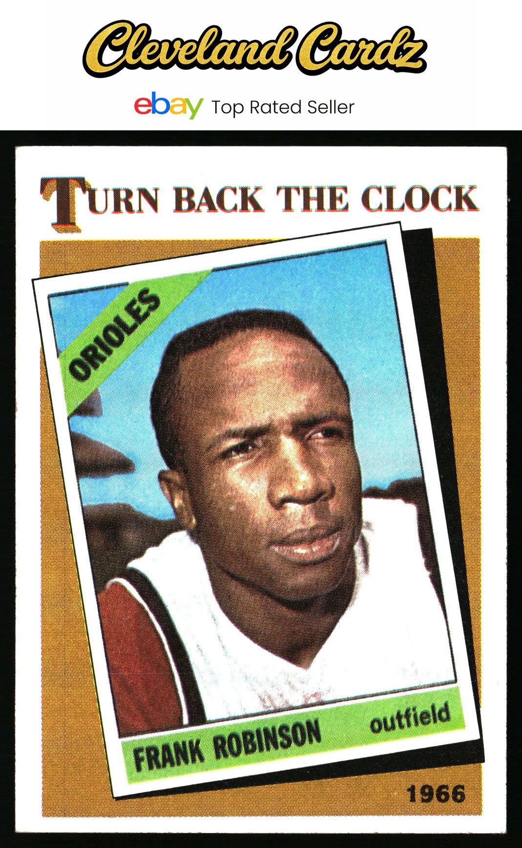 1986 Topps #404 Frank Robinson