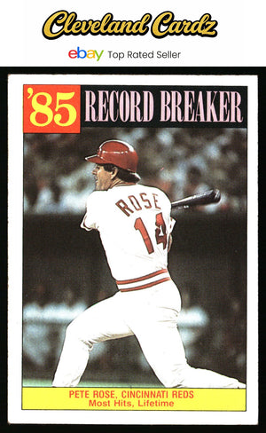 1986 Topps #206 Pete Rose