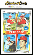 1986 Topps #3 The Pete Rose Years: 1967-1970 TPRY