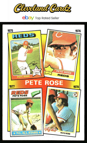 1986 Topps #5 The Pete Rose Years: 1975-1978 TPRY