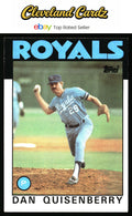 1986 Topps #50 Dan Quisenberry