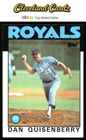 1986 Topps #50 Dan Quisenberry