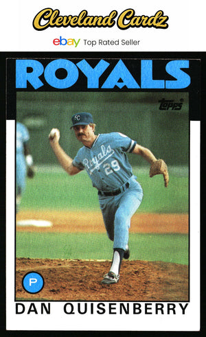 1986 Topps #50 Dan Quisenberry