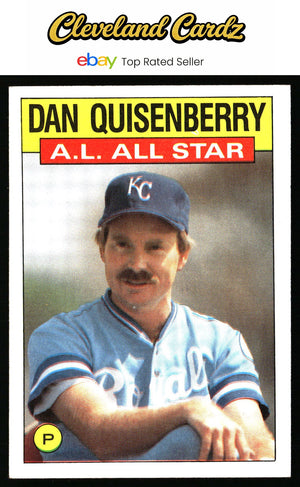 1986 Topps #722 Dan Quisenberry