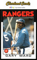1986 Topps #105 Gary Ward