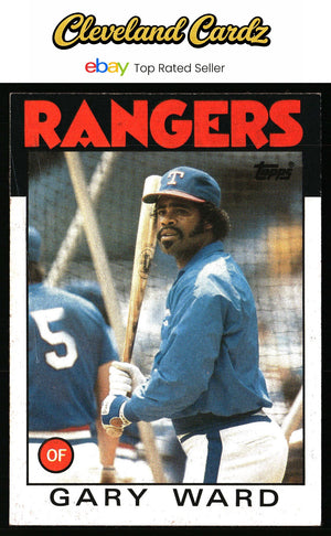 1986 Topps #105 Gary Ward