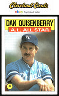 1986 Topps #722 Dan Quisenberry