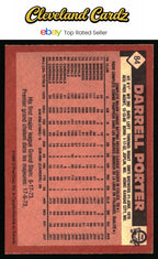 1986 Topps #757 Darrell Porter