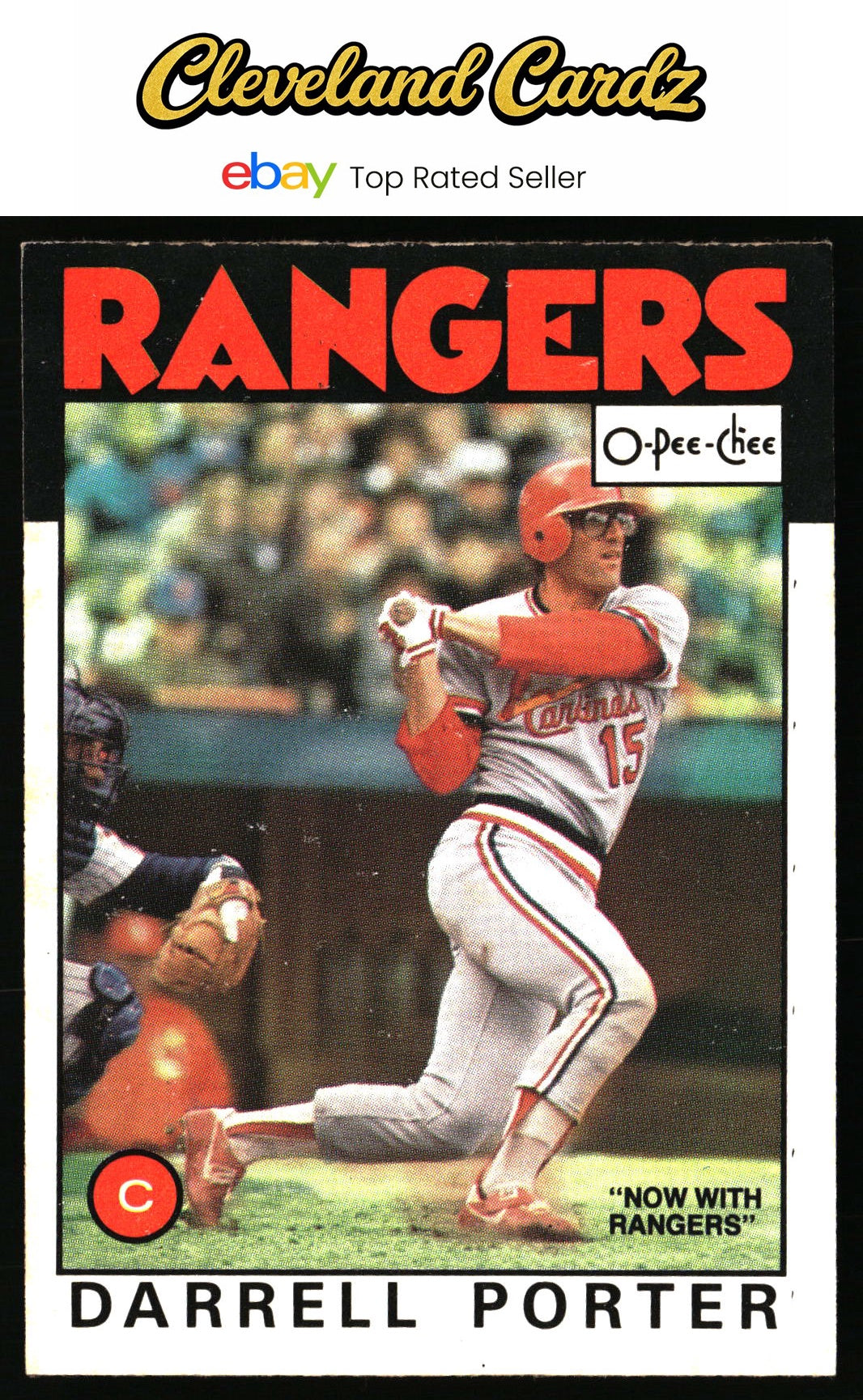 1986 Topps #757 Darrell Porter