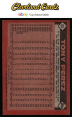 1986 Topps #85 Tony Perez
