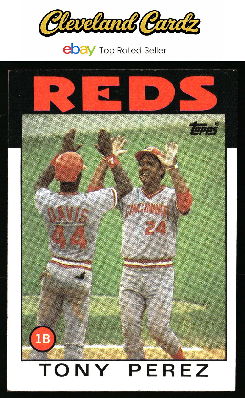 1986 Topps #85 Tony Perez