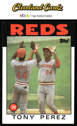 1986 Topps #85 Tony Perez