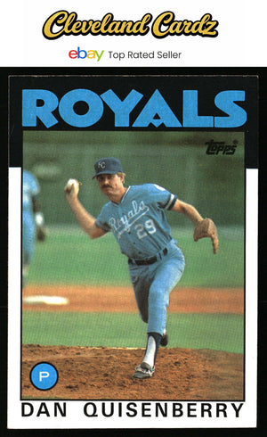 1986 Topps #50 Dan Quisenberry