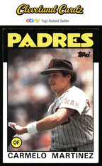 1986 Topps #67 Carmelo Martinez