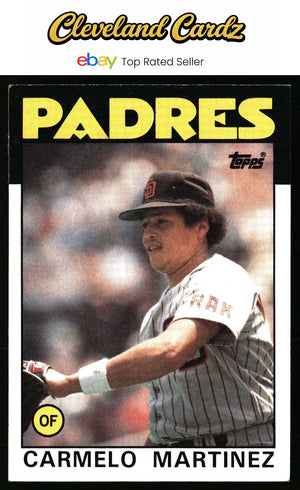 1986 Topps #67 Carmelo Martinez