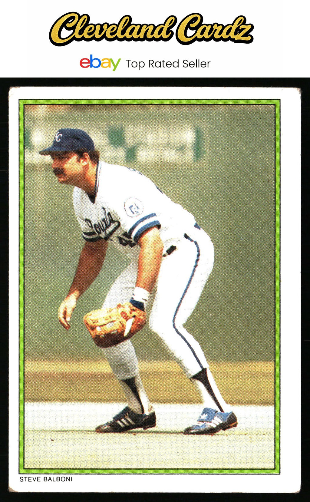 1986 Topps #6 Steve Balboni 1986 All-Star Set Collector's Edition