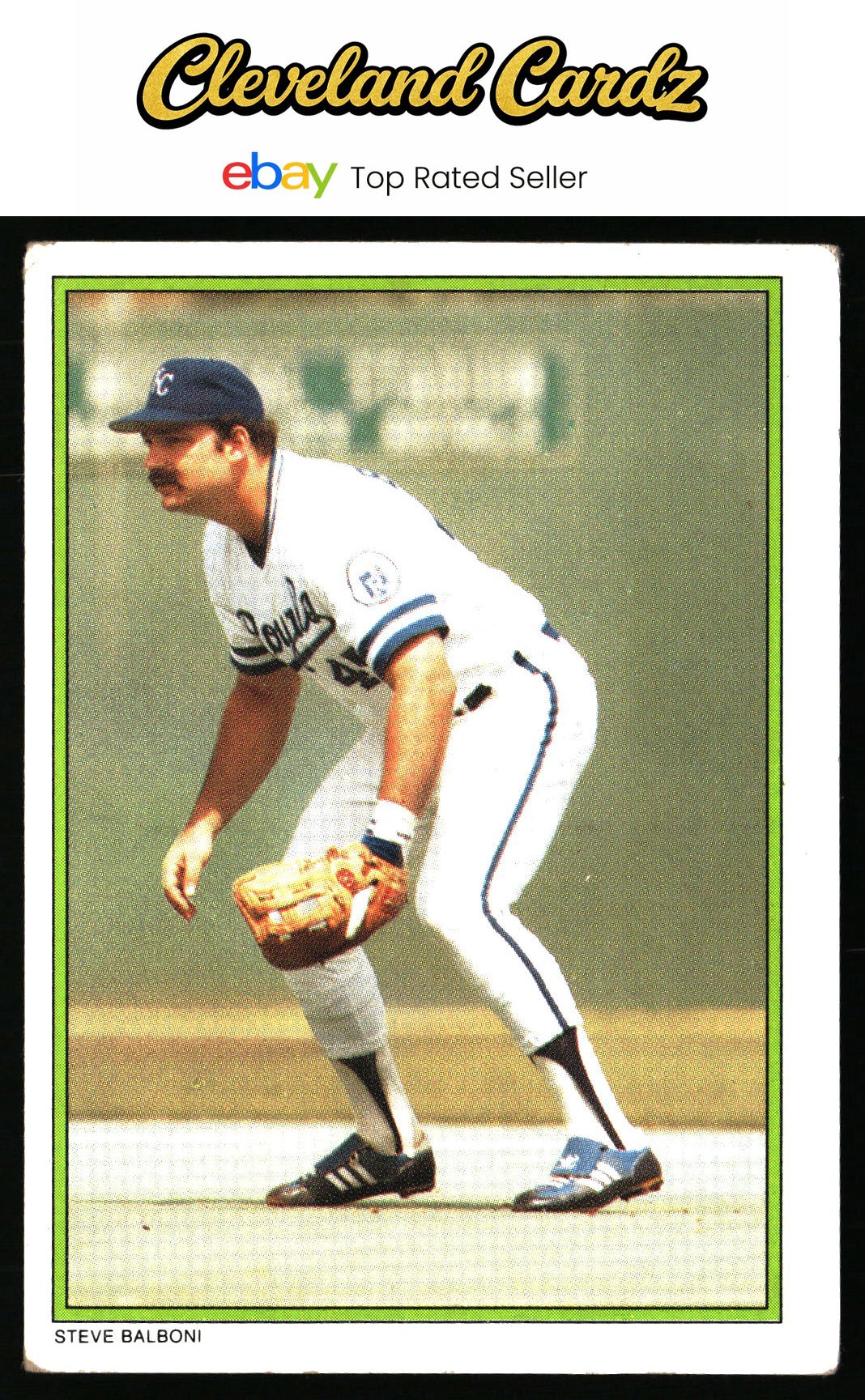 1986 Topps #6 Steve Balboni 1986 All-Star Set Collector's Edition