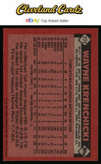1986 Topps #777 Wayne Krenchicki