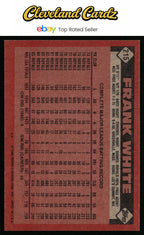 1986 Topps #215 Frank White