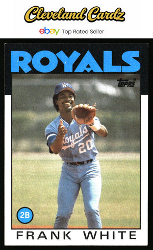 1986 Topps #215 Frank White