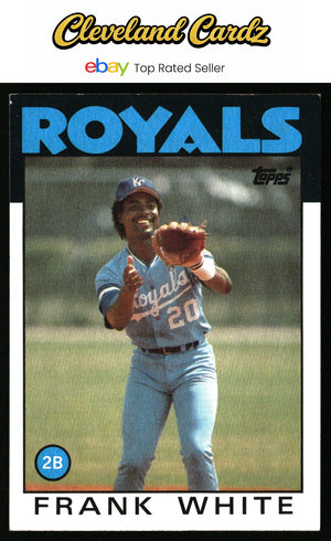 1986 Topps #215 Frank White