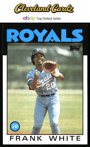 1986 Topps #215 Frank White
