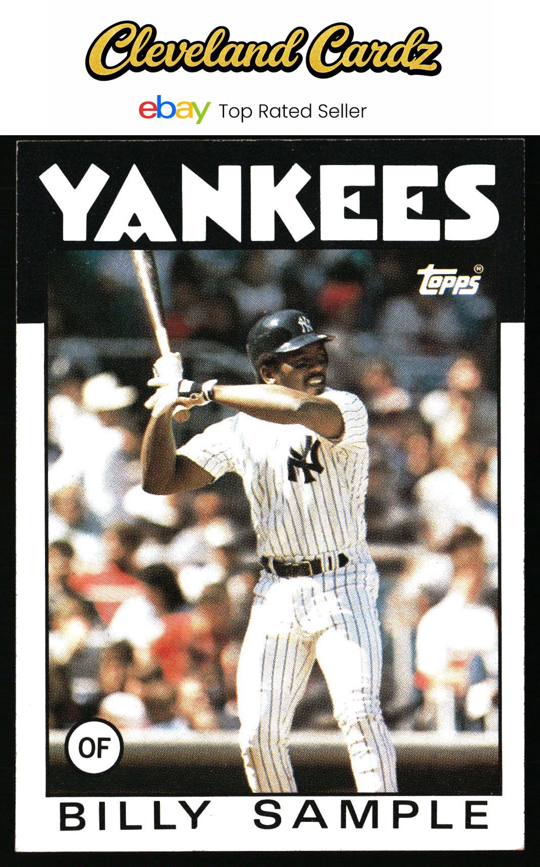 1986 Topps #533 Billy Sample