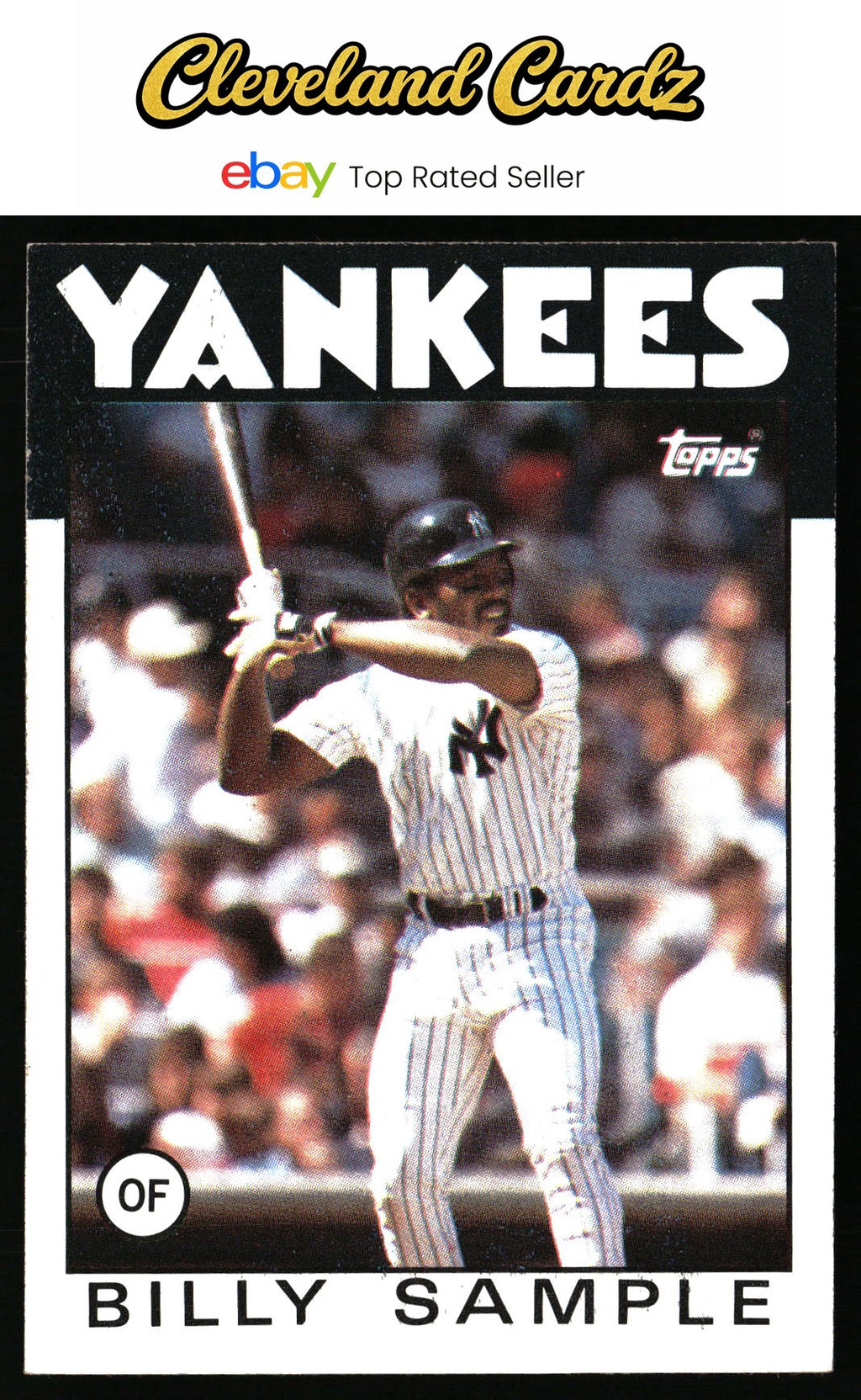 1986 Topps #533 Billy Sample