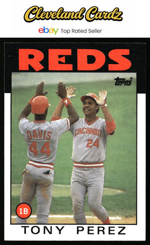 1986 Topps #85 Tony Perez