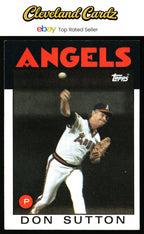 1986 Topps #335 Don Sutton