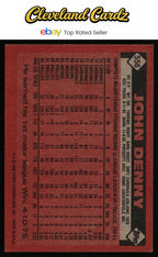 1986 Topps #556 John Denny