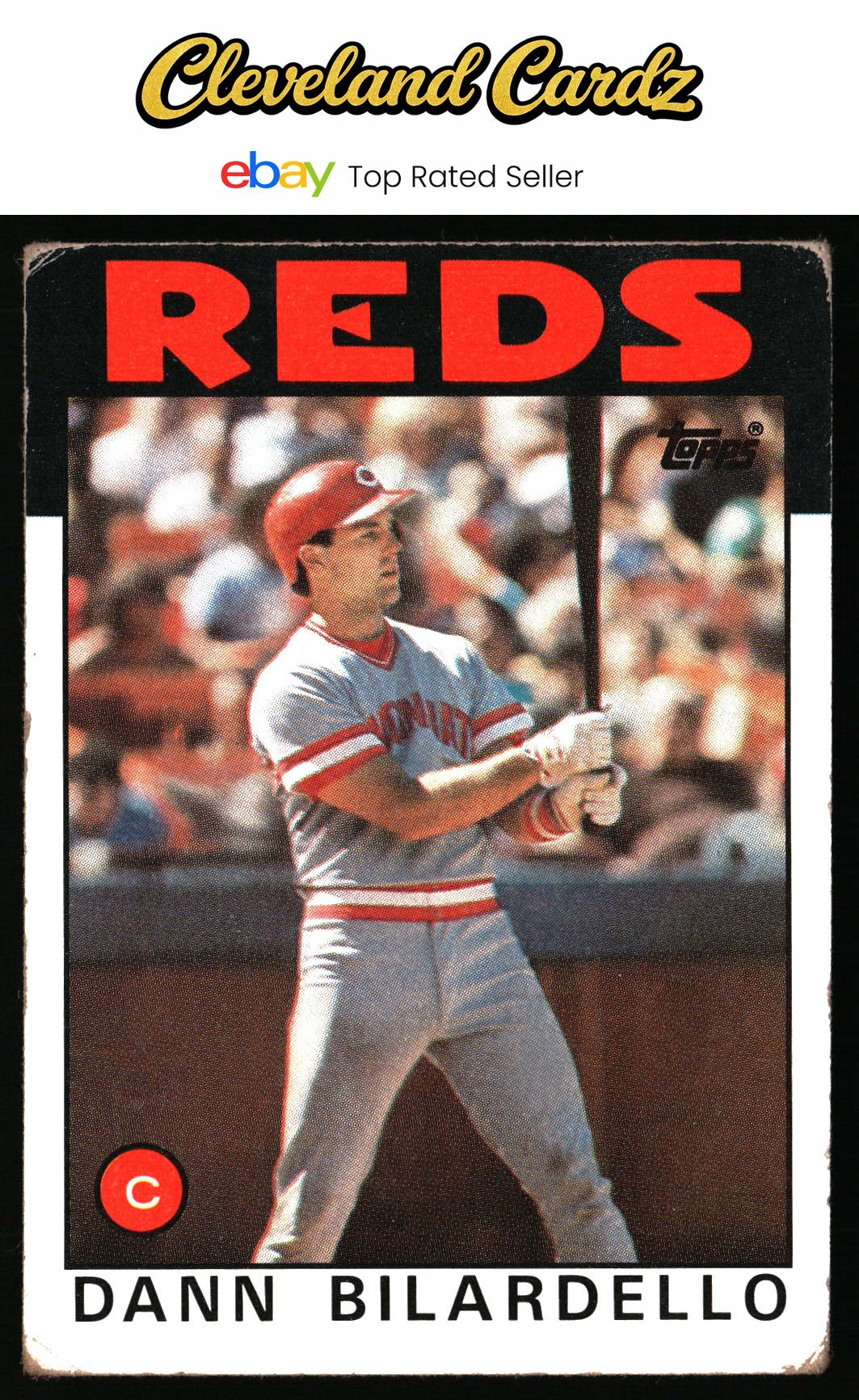 1986 Topps #253 Dann Bilardello