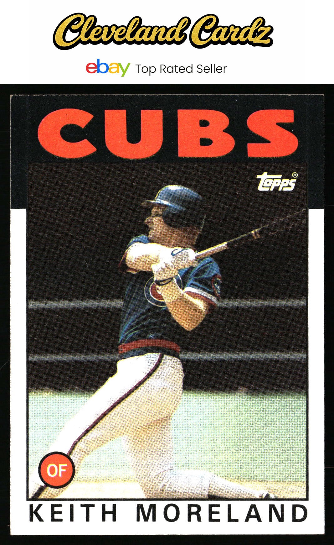 1986 Topps #266 Keith Moreland