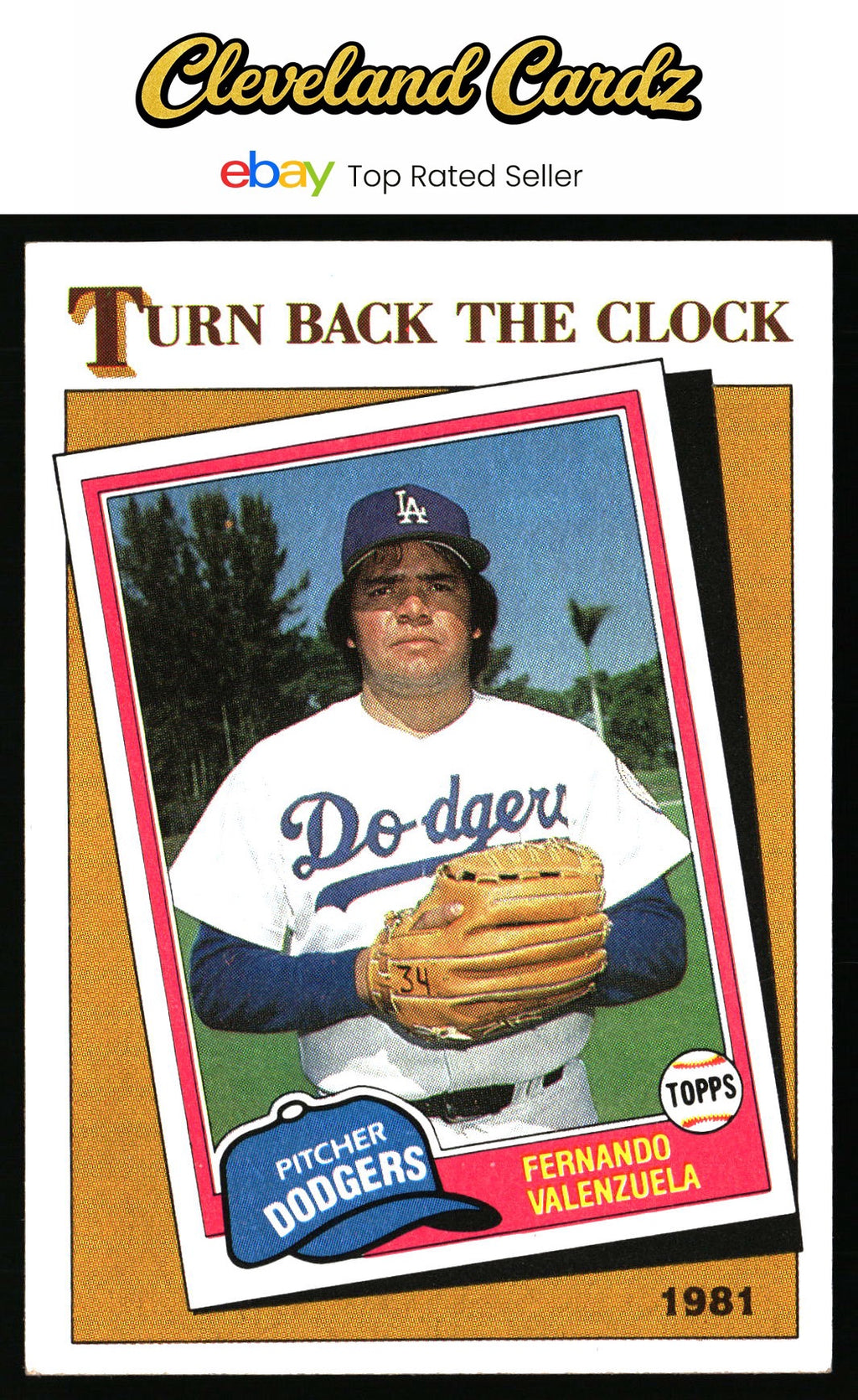 1986 Topps #401 Fernando Valenzuela