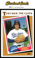 1986 Topps #401 Fernando Valenzuela