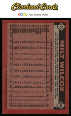 1986 Topps #192 Milt Wilcox
